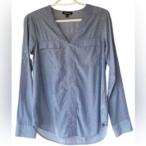 Express women  Blue long sleeve size:S